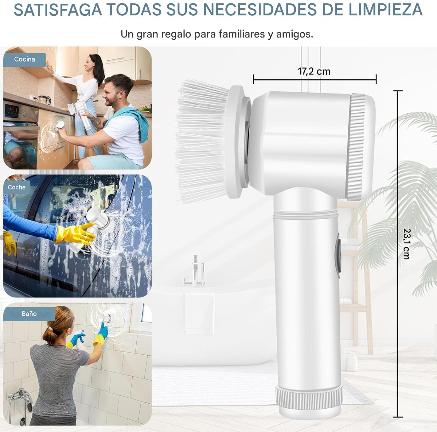 Tu Aliado Inteligente para la Limpieza del Hogar – Fregador Giratorio 5 en 1
