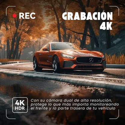 PRO 4K MIRROR™ | EL ESPEJO INTELIGENTE QUE REVOLUCIONA TU CONDUCCIÓN CON TECNOLOGÍA AVANZADA