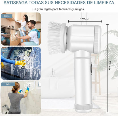 Tu Aliado Inteligente para la Limpieza del Hogar – Fregador Giratorio 5 en 1