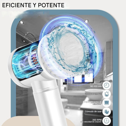 Tu Aliado Inteligente para la Limpieza del Hogar – Fregador Giratorio 5 en 1